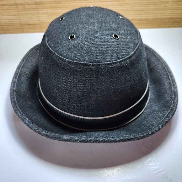 Yakkay Tokyo Black Denim Cover and Smart 1 Bicycle Helmet Size Small 51 - 54 cm - Picture 2 of 16